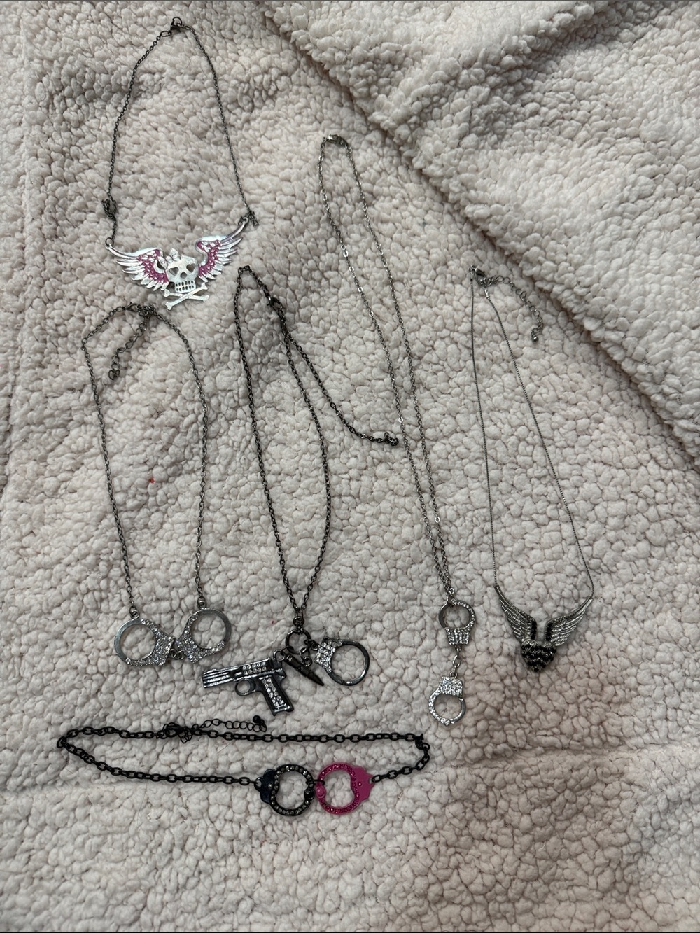 6 Silver-Tone Necklace - Women Accessories